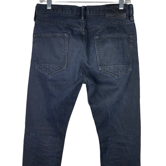 All Saints Iggy Jeans Dark Wash Button Fly Straight Leg Men’s Size 30 - Picture 4 of 8